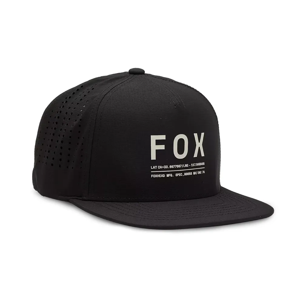 Team Cycles Fox Head Clothing Fox Non Stop Tech Snapback in Black | Interest FREE Finance & Online Refund Policy.