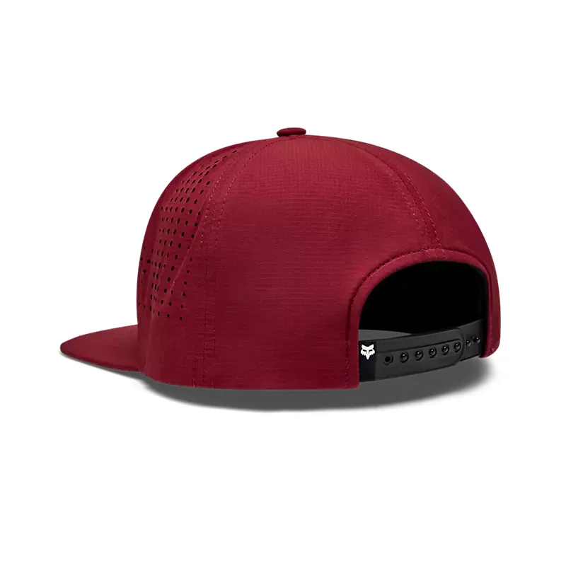 Fox Non Stop Tech Snapback Hat in Rust Brown-1