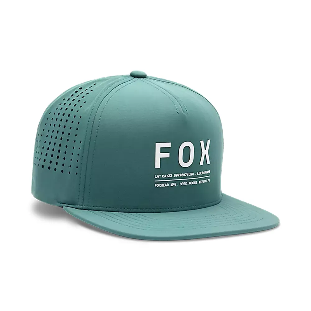 Team Cycles Fox Head Clothing Fox Non Stop Tech Snapback Hat in Pine Green | Interest FREE Finance & Online Refund Policy.