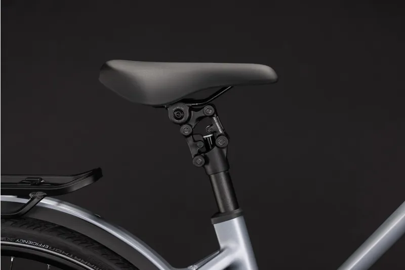 Cube Kathmandu Hybrid EXC T 800Wh Electric Hybrid Bike in Slategrey and Chrome-3