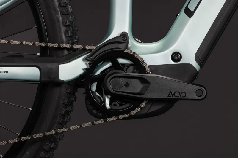 Cube Stereo Hybrid ONE44 HPC Pro 800Wh Electric Full Suspension Mountain Bike in Pearlaqua and Black-3