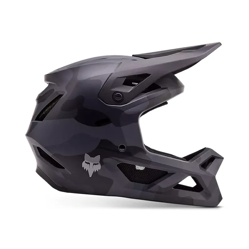 Fox Rampage Camo MIPS Full Face Mountain Bike Helmet in Black Camo-1