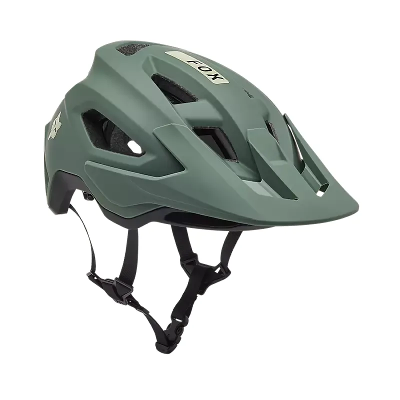 Fox Speedframe MIPS Mountain Bike Helmet in Hunter Green-1