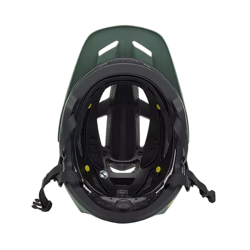 Fox Speedframe MIPS Mountain Bike Helmet in Hunter Green-4