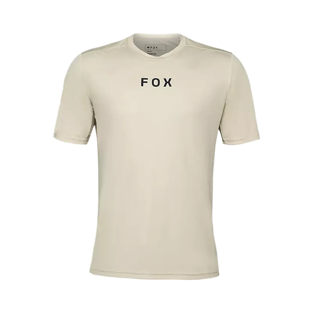 Team Cycles Fox Head Clothing Fox Ranger Moth Short Sleeve Mountain Bike Jersey in Cream | Interest FREE Finance & Online Refund Policy.