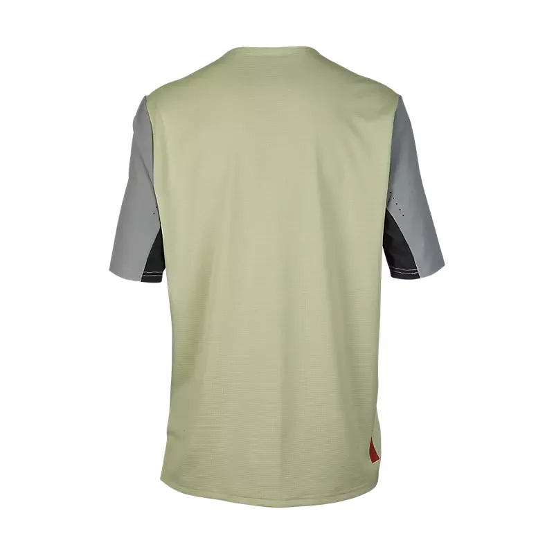 Fox Defend Short Sleeve Mountain Bike Jersey in Cactus Green-1
