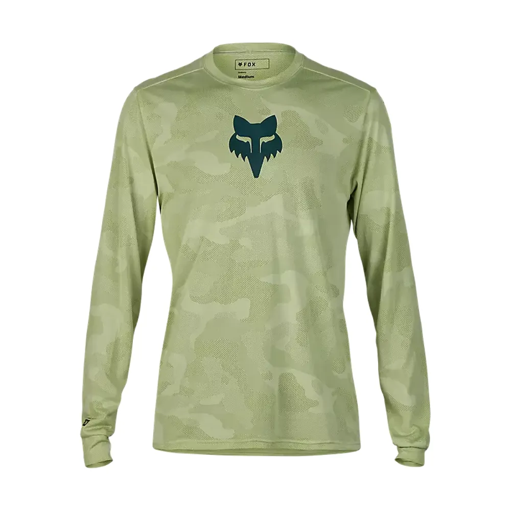 Team Cycles Fox Head Clothing Fox Ranger TruDri Long Sleeve Mountain Bike Jersey in Cactus Green | Interest FREE Finance & Online Refund Policy.