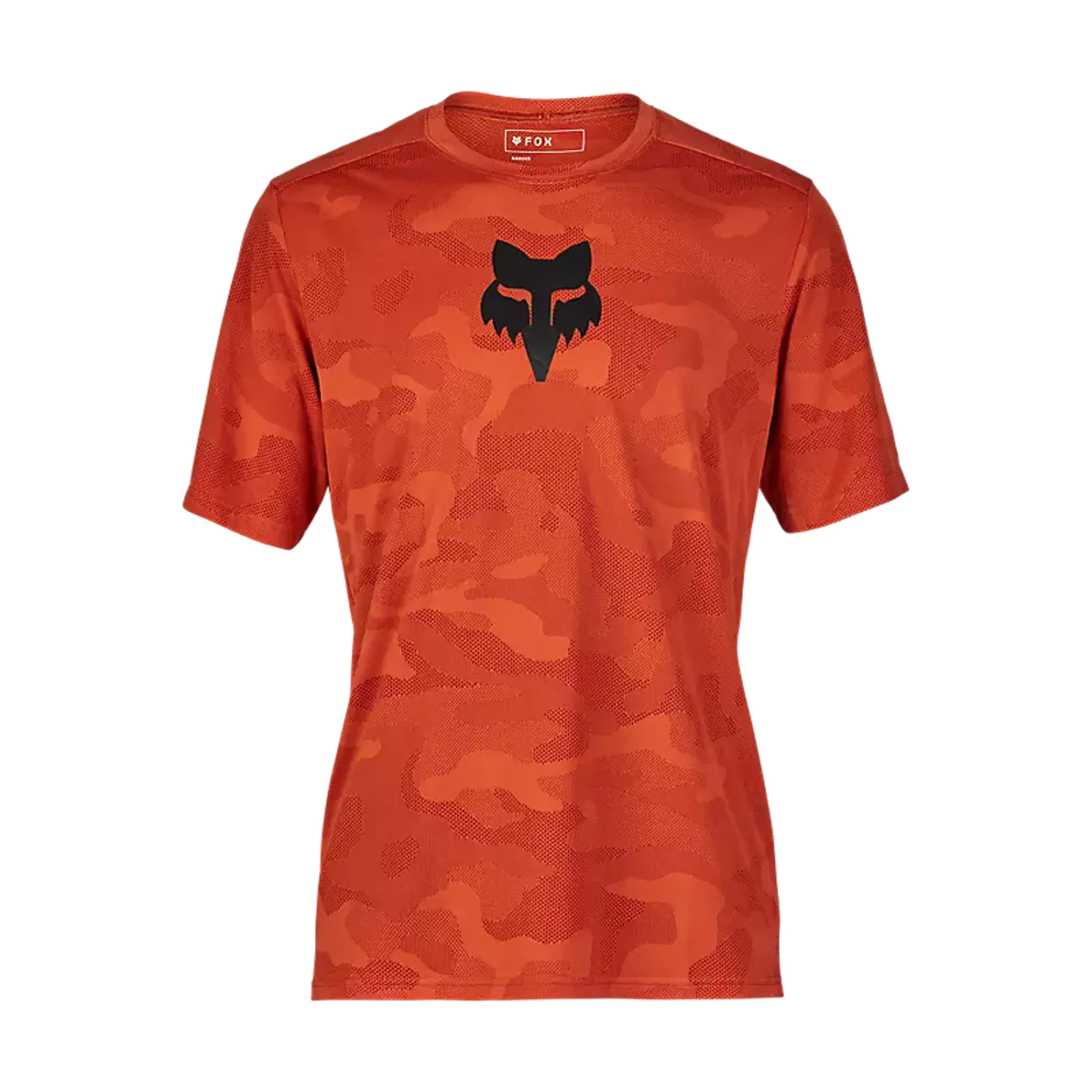 Fox Ranger TruDri Short Sleeve Mountain Bike Jersey in Atomic Orange