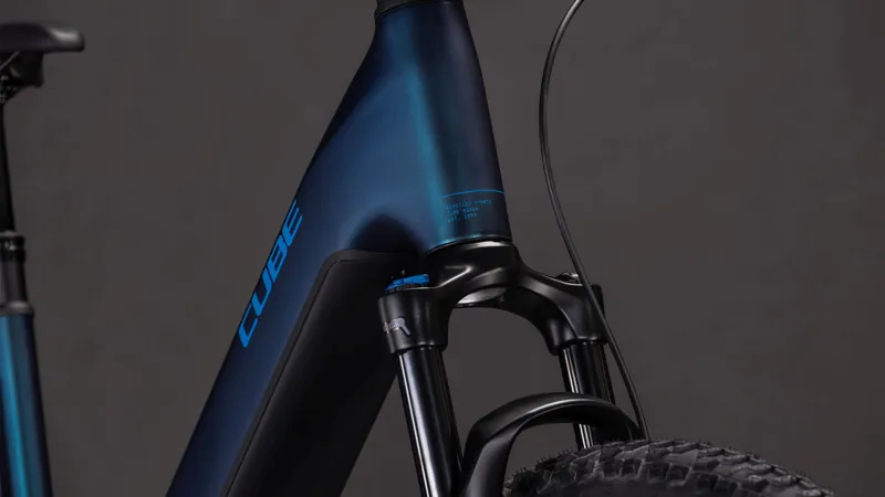 Cube Reaction Hybrid Pro EE 800Wh Electric Mountain Bike in Nebular and Dazzle-5