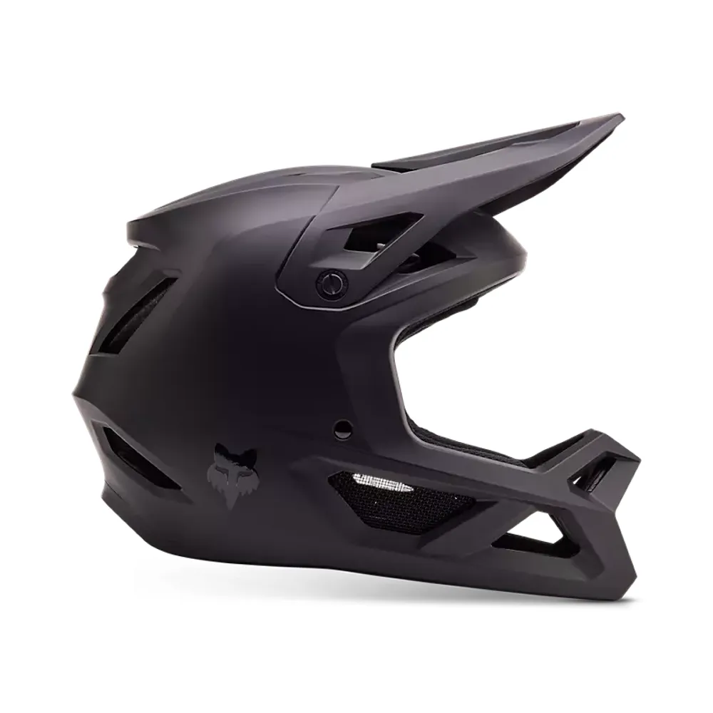 Team Cycles Fox Head Clothing Fox Youth Rampage Full Face Mountain Bike Helmet in Matte Black | Interest FREE Finance & Online Refund Policy.