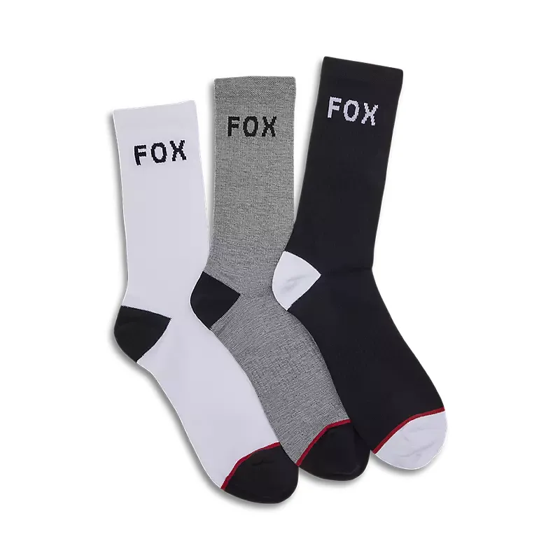Fox Crew Socks - 3 Pack