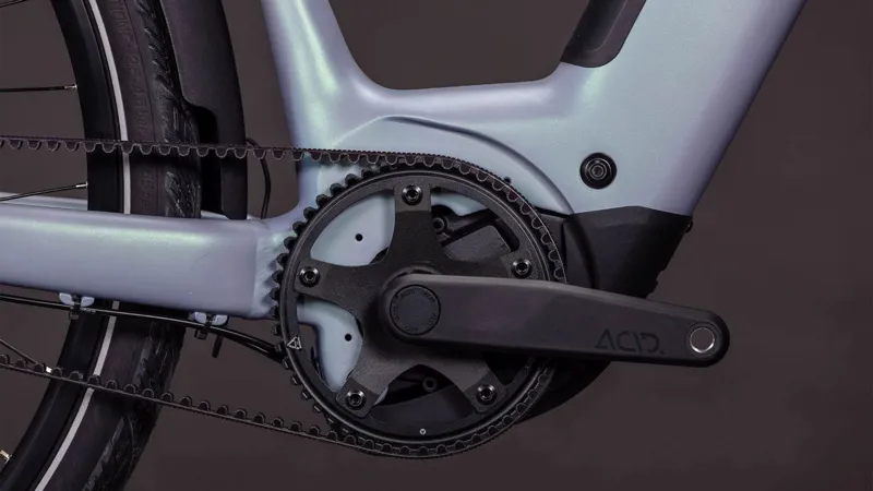 Cube Supreme Hybrid Deluxe SLX EE 600Wh Electric Hybrid Bike in Seagrey and Black-1