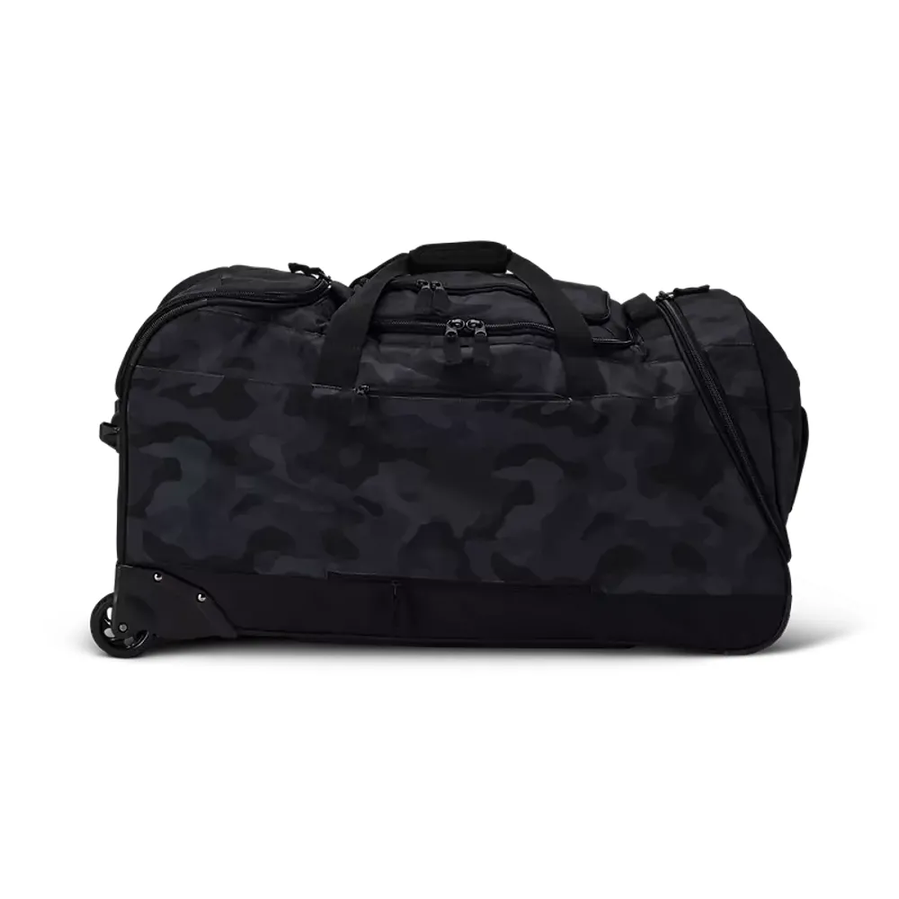 Team Cycles Fox Head Clothing Fox Shuttle Black Camo Roller Gear Bag in Black Camouflage | Interest FREE Finance & Online Refund Policy.
