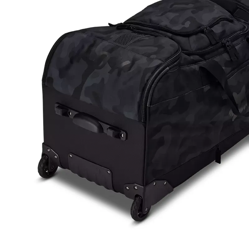 Fox Shuttle Black Camo Roller Gear Bag in Black Camouflage-4