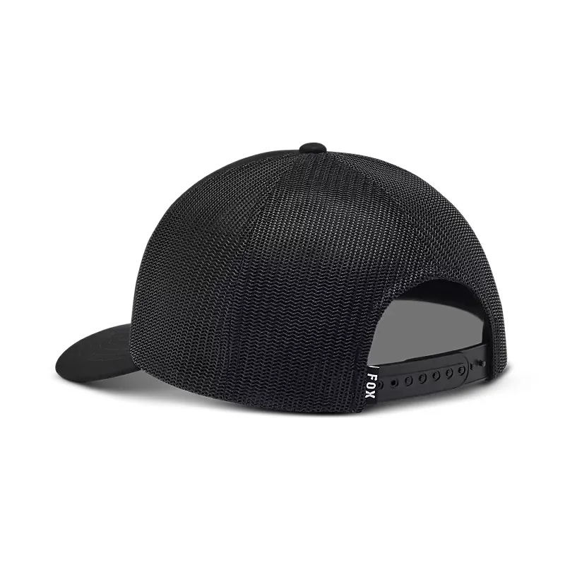 Fox Head Trucker Hat in Black-1
