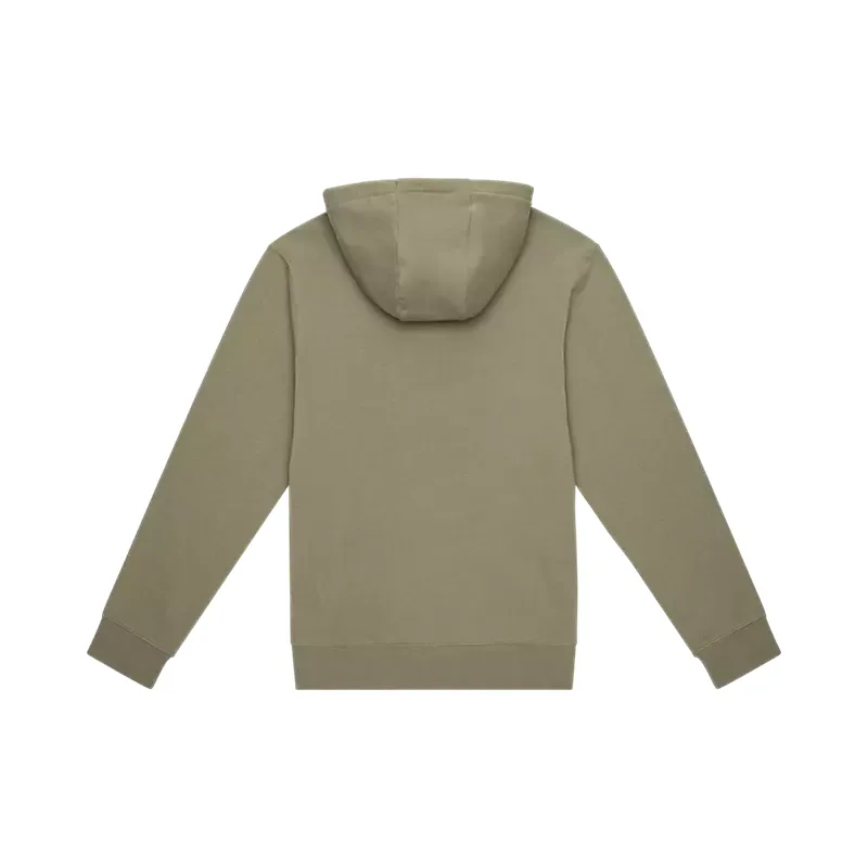 Fox Image Skull Pullover Hoodie in Adobe-1