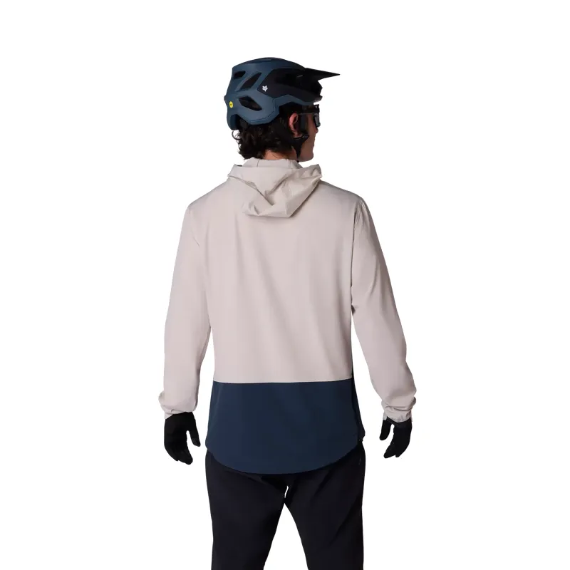 Fox Ranger Wind Pullover in Chalk-3