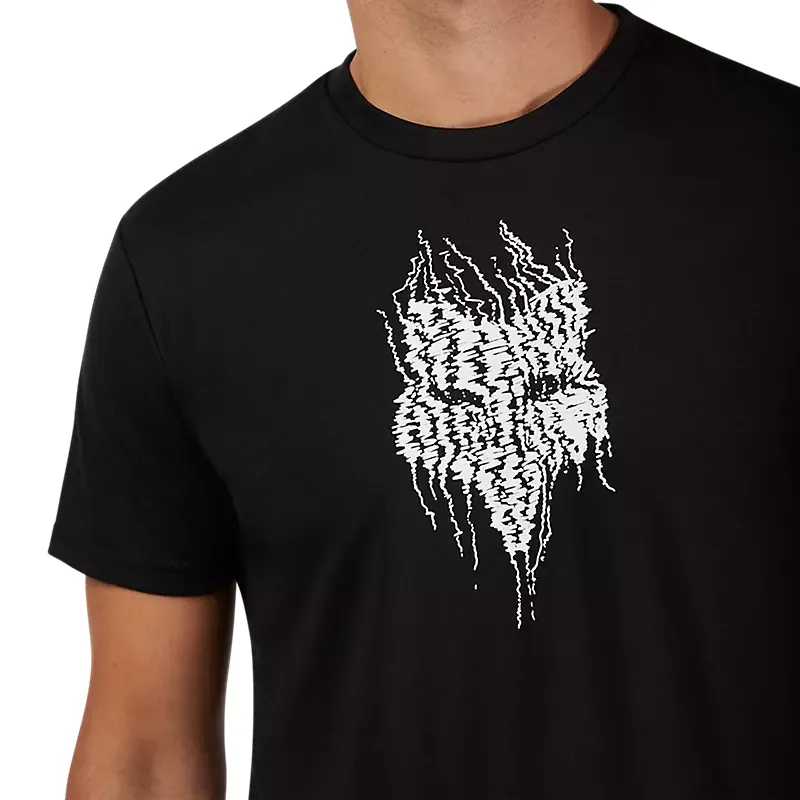 Fox Bark Tech Tee in Black-4