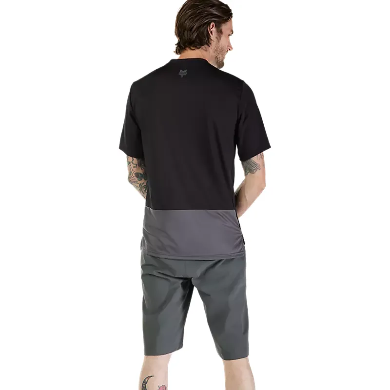 Fox Ranger Wordmark Mountain Bike Jersey in Black-3