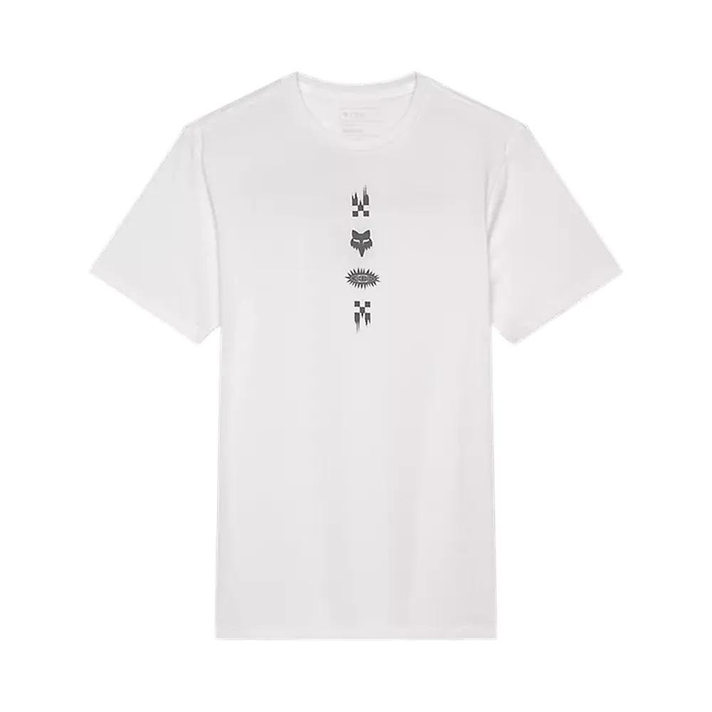 Team Cycles Fox Head Clothing Fox Checkered Premium Tee in White | Interest FREE Finance & Online Refund Policy.