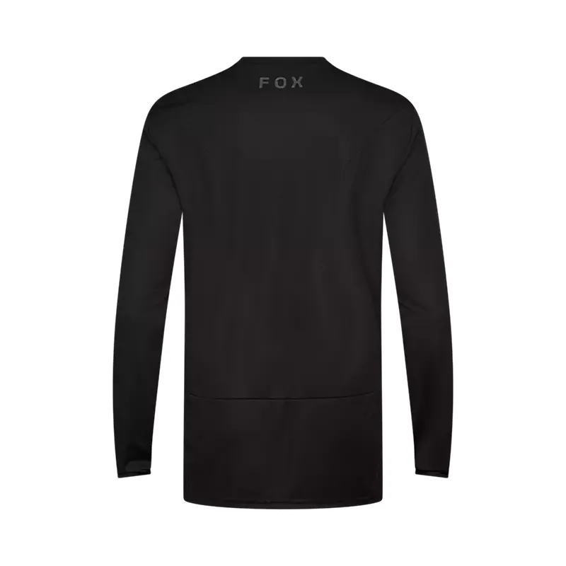 Fox Ranger Fox Head Long Sleeve Mountain Bike Jersey in Black-1