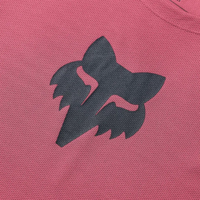 Fox Ranger Fox Head Long Sleeve Jersey in Berry-5