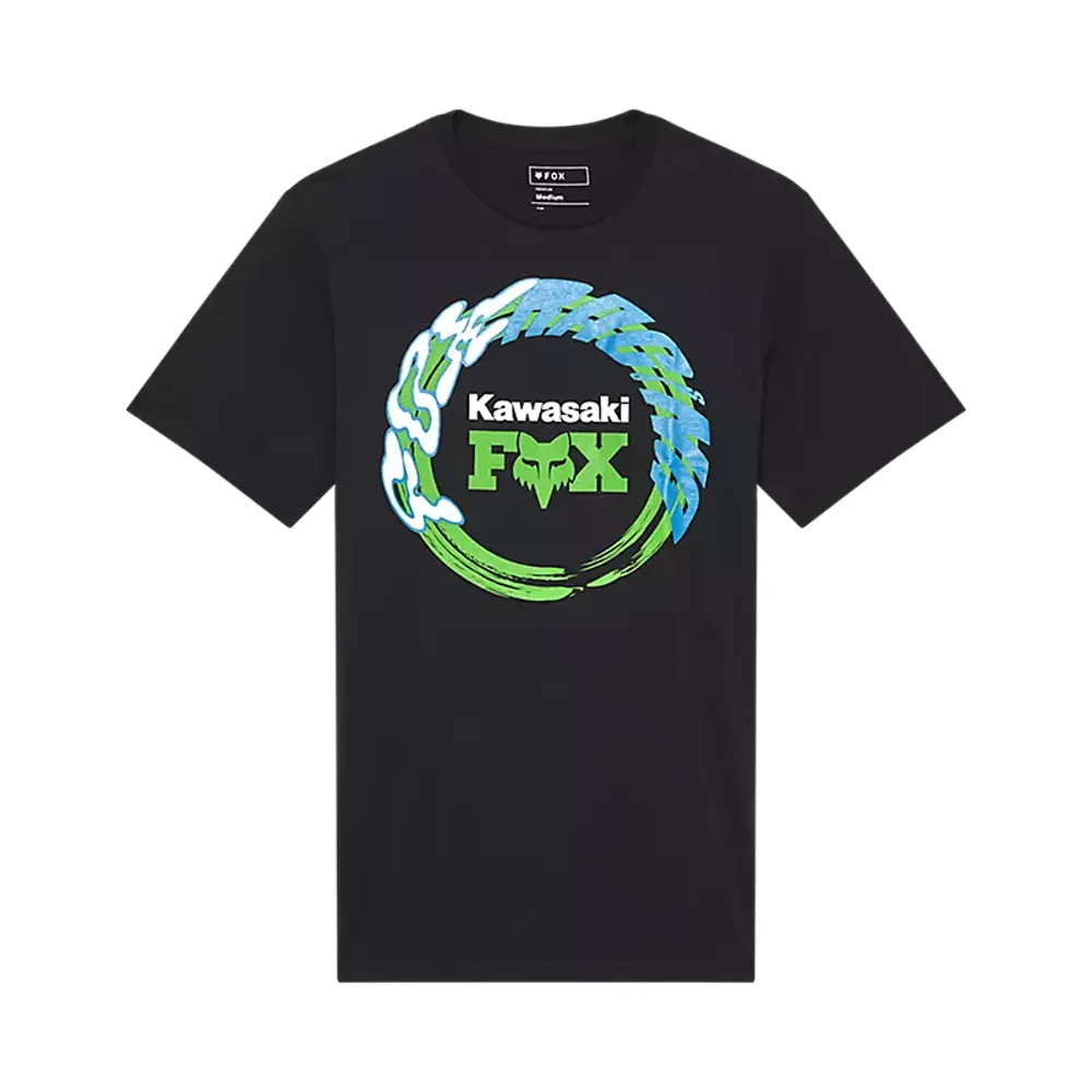 Team Cycles Fox Head Clothing Fox Kawasaki Tee in Black | Interest FREE Finance & Online Refund Policy.