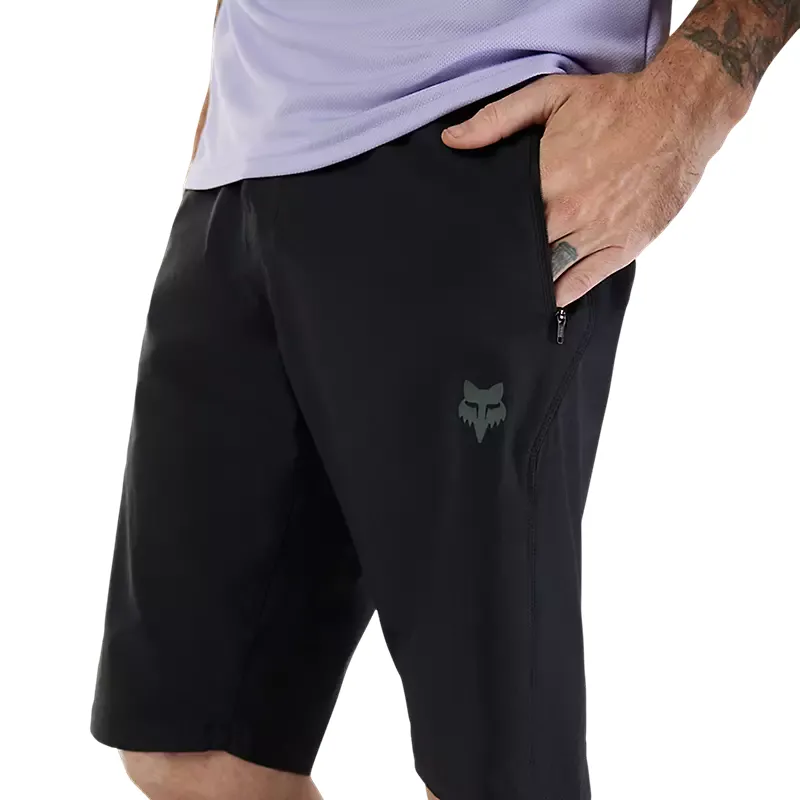 Fox Ranger Mountain Bike Shorts with Liner in Black-2