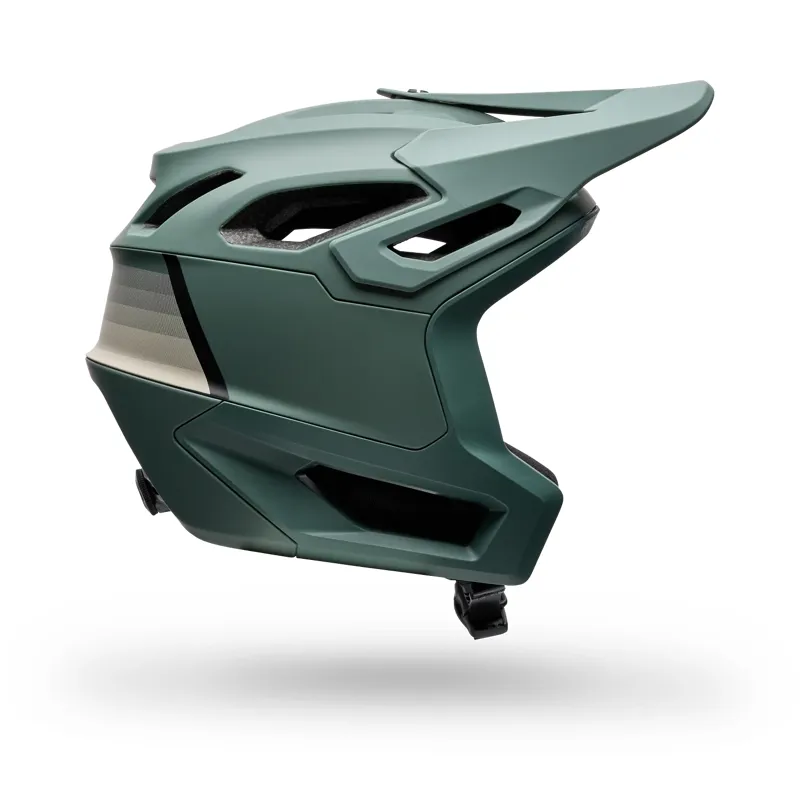 Fox Dropframe Pro Grid Mountain Bike Helmet in Sage Green