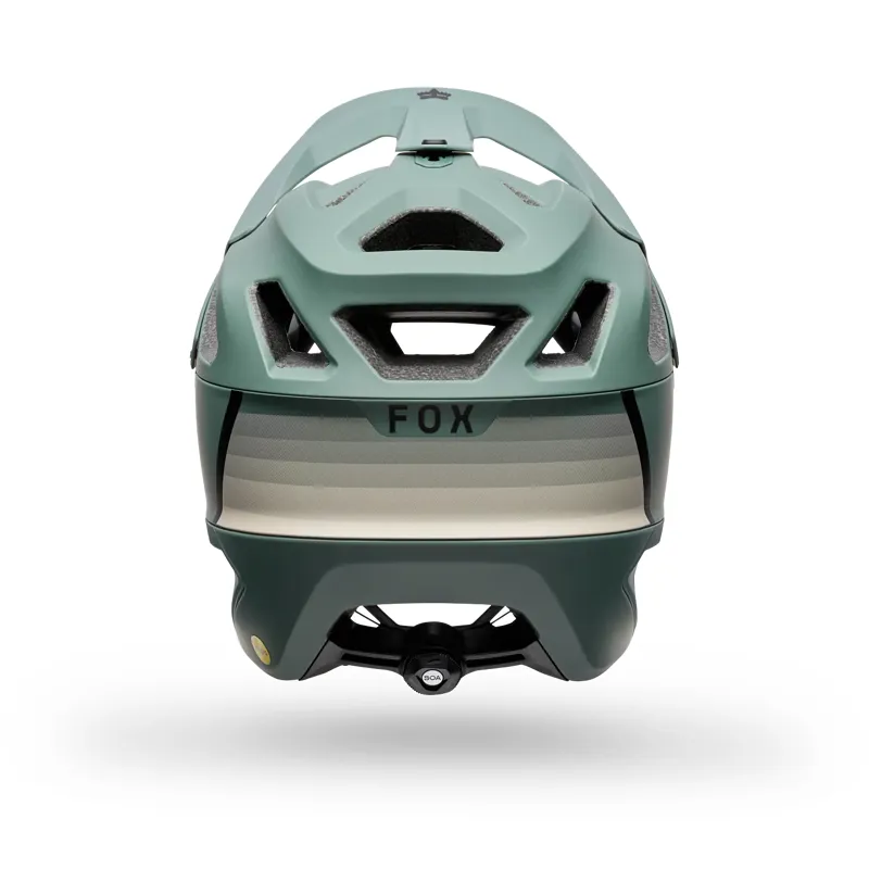 Fox Dropframe Pro Grid Mountain Bike Helmet in Sage Green-3