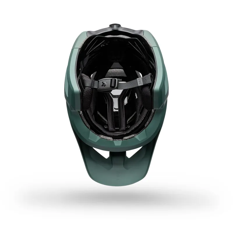Fox Dropframe Pro Grid Mountain Bike Helmet in Sage Green-5