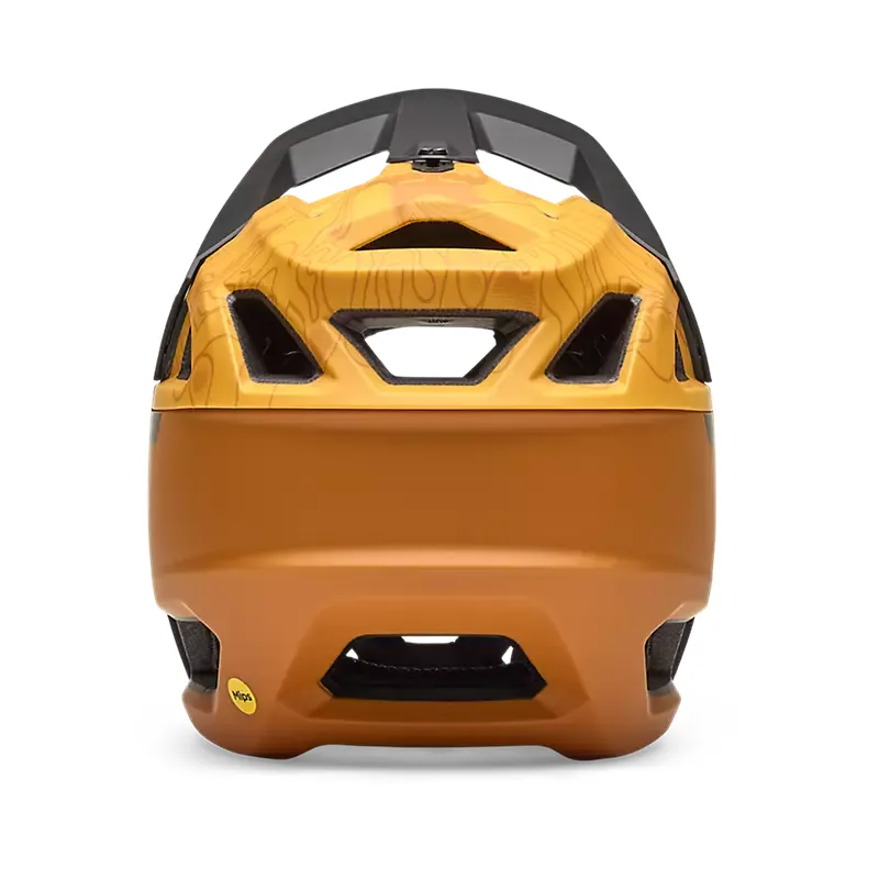 Fox Proframe Frequency Full Face Mountain Bike Helmet in Caramel Brown-4