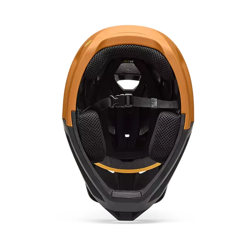 Fox Proframe Frequency Full Face Mountain Bike Helmet in Caramel Brown-5