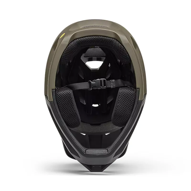 Fox Proframe Frequency Full Face Mountain Bike Helmet in Military Green-5