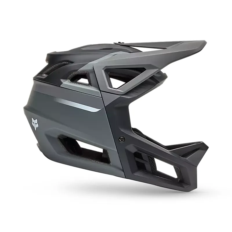 Fox Proframe Rizer Full Face Mountain Bike Helmet in Dark Shadow Grey