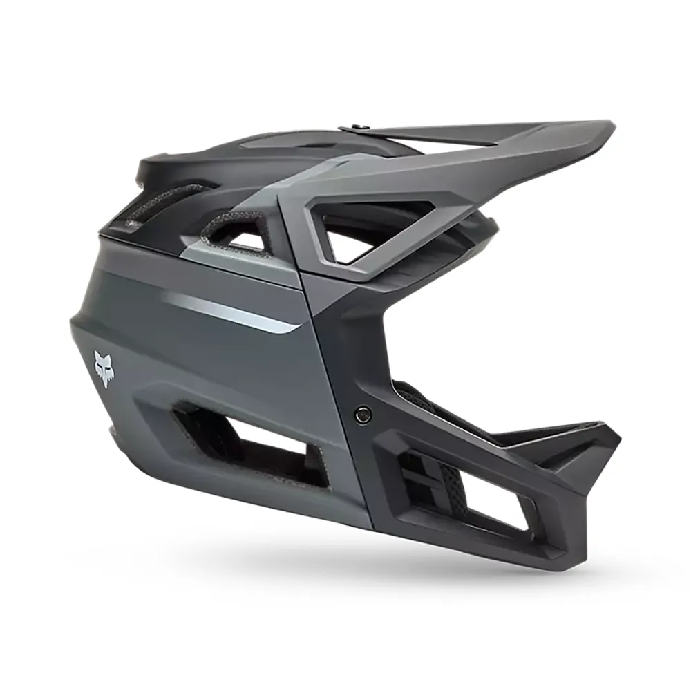 Team Cycles Fox Head Clothing Fox Proframe Rizer Full Face Mountain Bike Helmet in Dark Shadow Grey | Interest FREE Finance & Online Refund Policy.