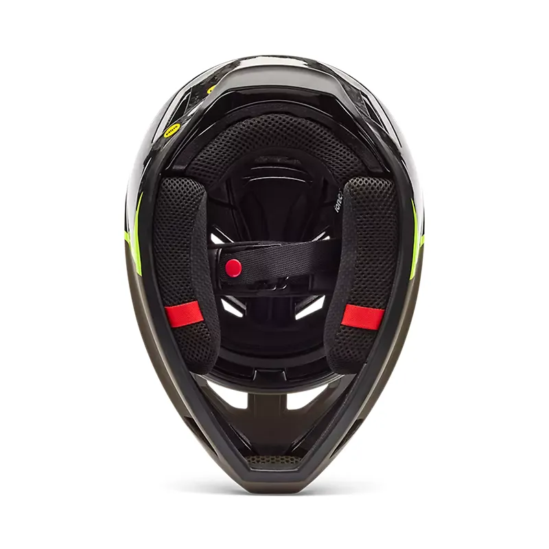 Fox Rampage RS Splice Full Face Mountain Bike Helmet in Military Green-5