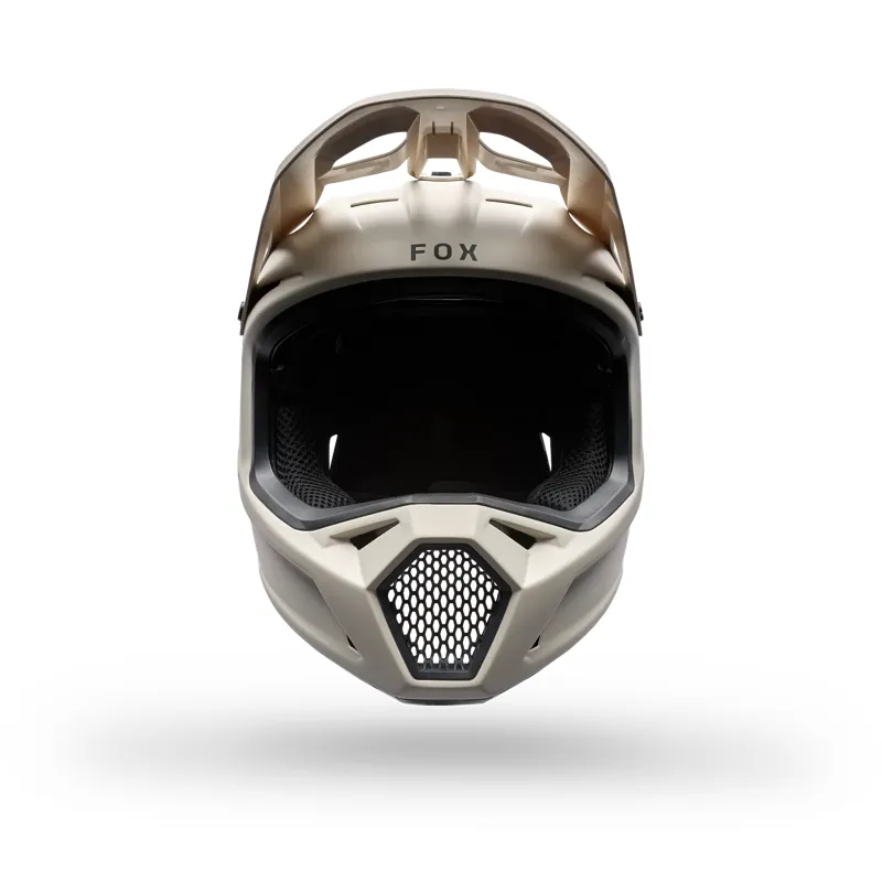 Fox Rampage RS Splice Full Face Mountain Bike Helmet in Chalk White-2