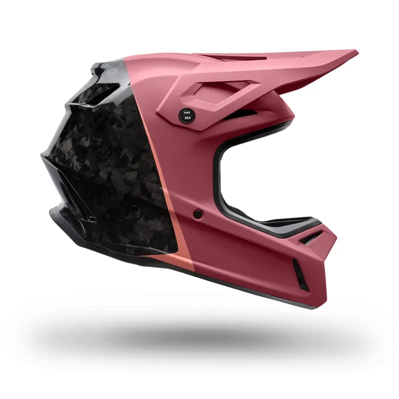 Fox Rampage RS Splice Full Face Mountain Bike Helmet in Berry