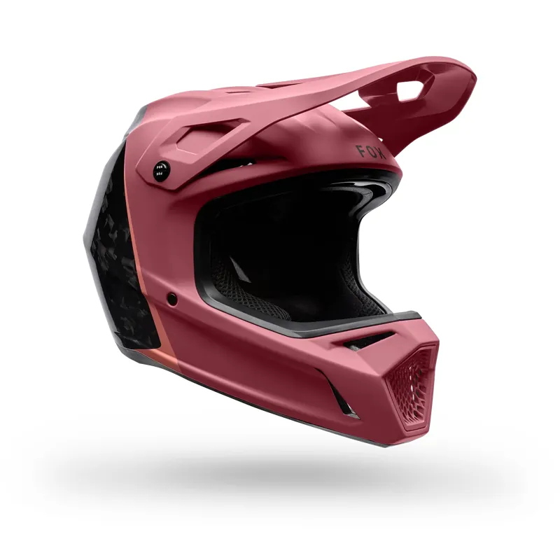 Fox Rampage RS Splice Full Face Mountain Bike Helmet in Berry-1