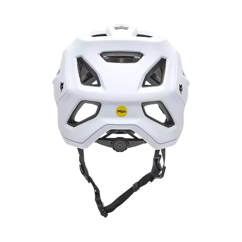 Fox Speedframe Solid Mountain Bike Helmet in White-3