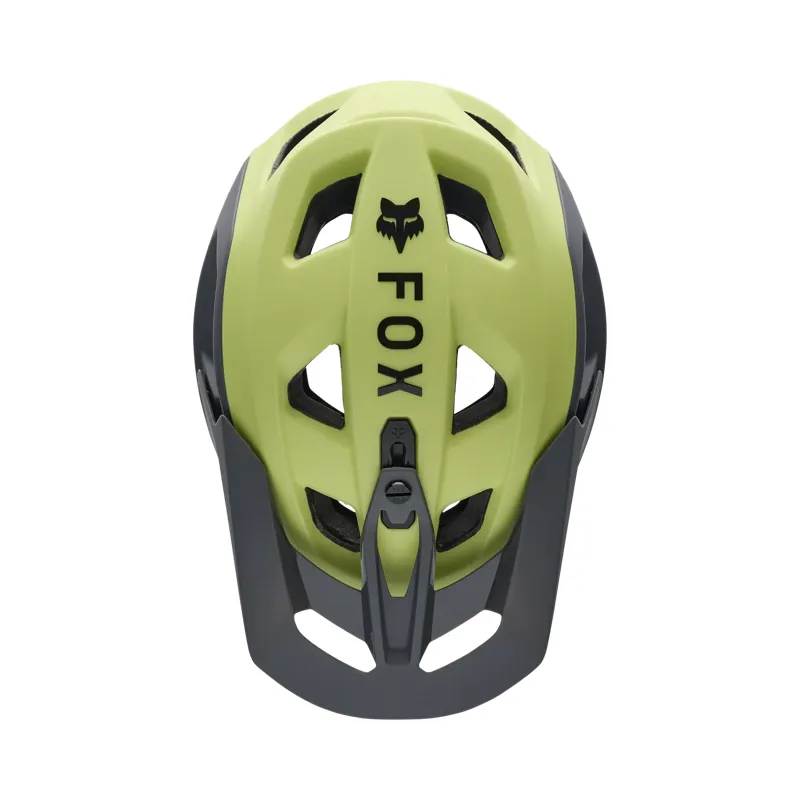 Fox Speedframe 5050 Mountain Bike Helmet in Pear Yellow-2
