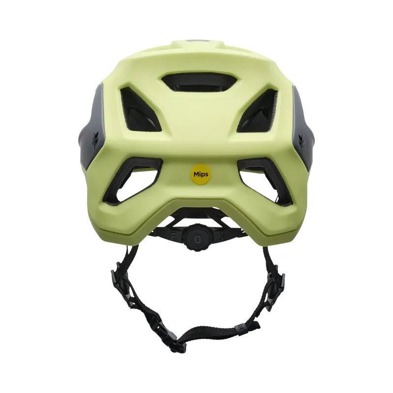 Fox Speedframe 5050 Mountain Bike Helmet in Pear Yellow-3