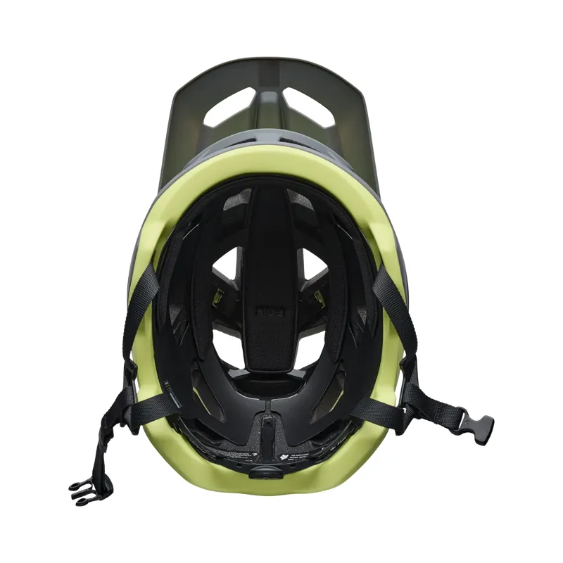 Fox Speedframe 5050 Mountain Bike Helmet in Pear Yellow-4