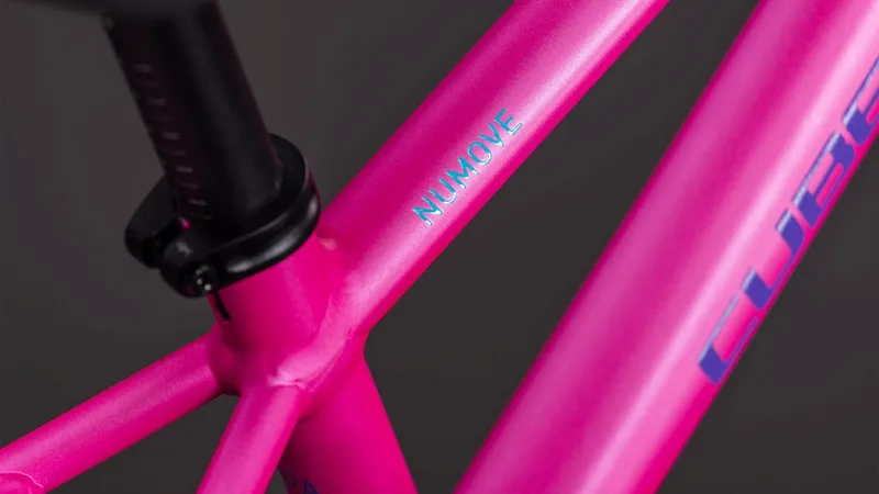 Cube Numove 120 RT Kids Bike in Fucsia and Pink-2