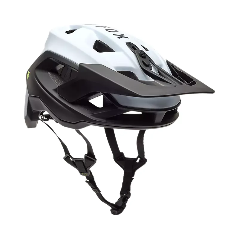 Fox Speedframe Helmet 5050 Mountain Bike Helmet in Black and White-1