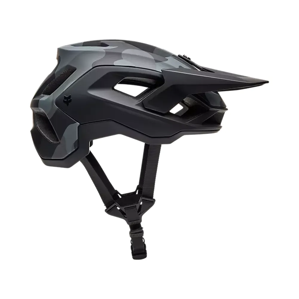 Team Cycles Fox Head Clothing Fox Speedframe Camo Mountain Bike Helmet in Black Camouflage | Interest FREE Finance & Online Refund Policy.