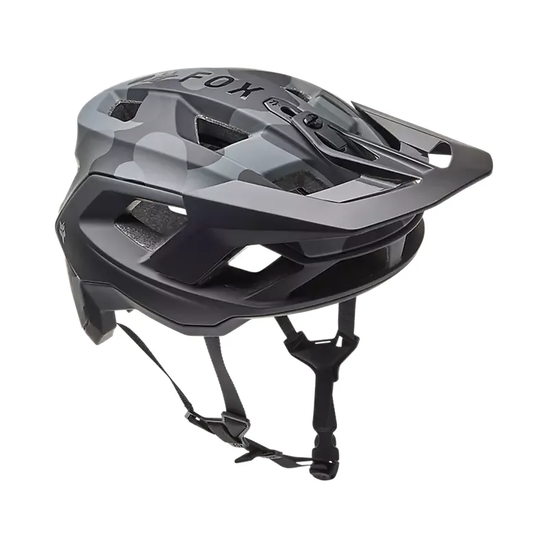 Fox Speedframe Camo Mountain Bike Helmet in Black Camouflage-1