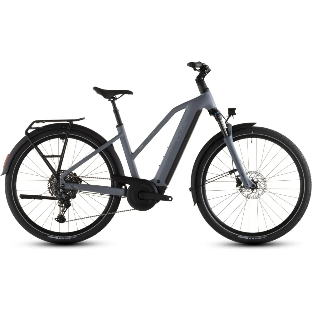 Team Cycles Cube Touring Hybrid Pro T 800Wh Electric Hybrid Bike in Pearlgrey and Black | Interest FREE Finance & Online Refund Policy.