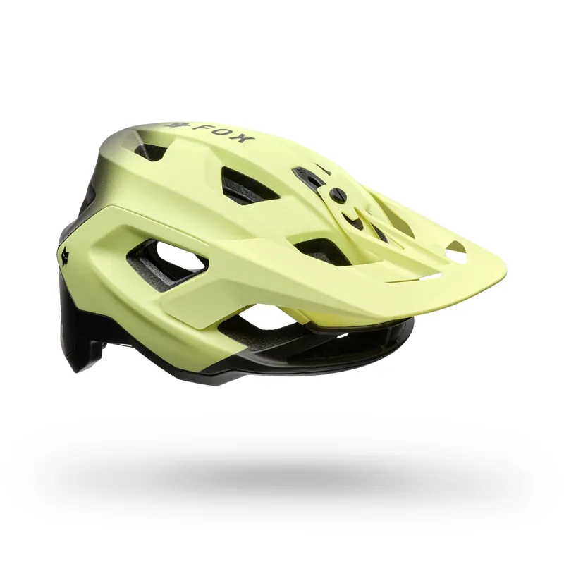 Fox Speedframe Pro Backfade Mountain Bike Helmet in Lime Green-1